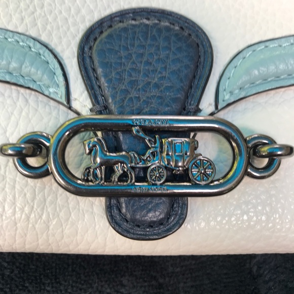 NWT-Coach Jade medium envelope wallet-chalk multi - Picture 4 of 5